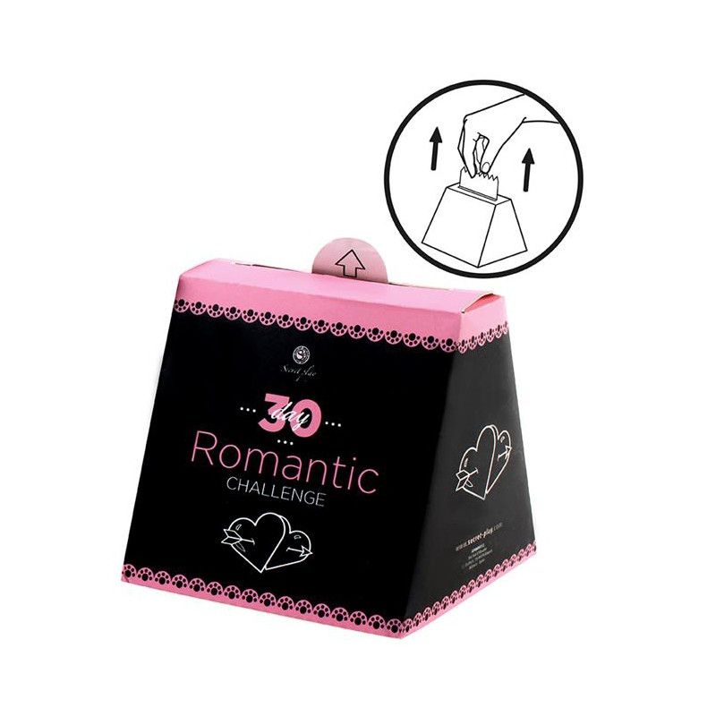 Secret Play Jeu Cartes Défis ROMANTIQUE Challenge 30 jours